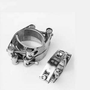 Double Bolt Double Band Heavy Duty Hose Clamp