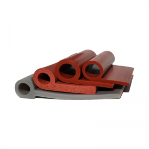 Silicone foam seal strip 