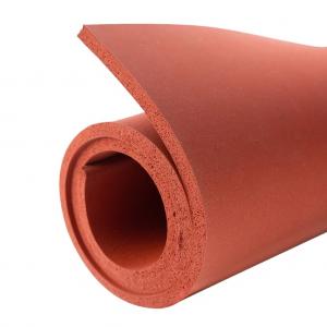 Silicone rubber foam sheet